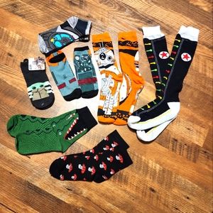 Character Graphic Sock Lot Star Wars